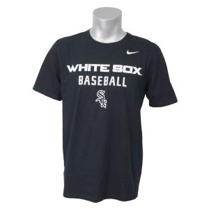 MLB ホワイトソックス Tシャツ プラクティス ナイキ/Nike ブラック｜mlbshop