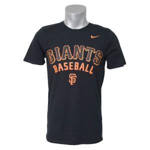 MLB ジャイアンツ Tシャツ プラクティス ナイキ/Nike ブラック【OCSL】｜mlbshop