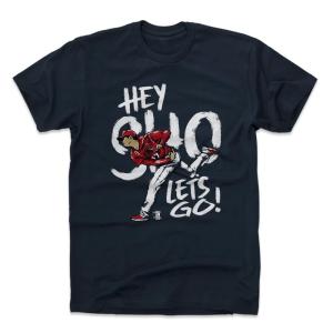 MLB Tシャツ エンゼルス 大谷翔平 Player Art Cotton 500Level ネイビー 1112LV｜mlbshop