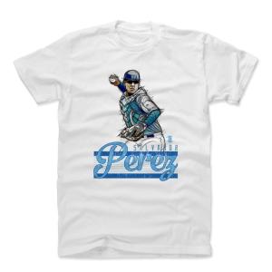 MLB Tシャツ ロイヤルズ サルバドール・ペレス Player Art Cotton T-Shirt 500Level ホワイト 1112LV【OCSL】｜mlbshop