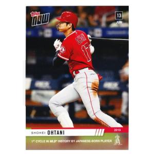 MLB 大谷翔平 ロサンゼルス・エンゼルス トレーディングカード/スポーツカード サイクルヒット カード Topps｜mlbshop