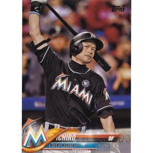 MLB イチロー マイアミ・マーリンズ トレーディングカード/スポーツカード 2018 イチロー #157 Topps｜mlbshop