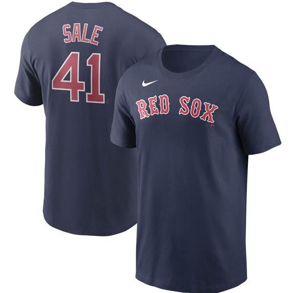 MLB クリス・セール ボストン・レッドソックス Tシャツ ネーム &amp; ナンバー ナイキ/Nike ...