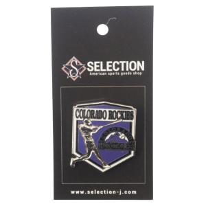 MLB コロラド・ロッキーズ Team Logo Slugger Pin PSG｜mlbshop