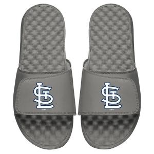 MLB セントルイス・カージナルス サンダル/シューズ Alternate Logo Slide Sandals ISlide グレー｜mlbshop