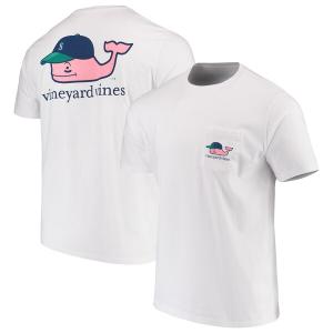 MLB シアトル・マリナーズ Tシャツ Baseball Cap T-Shirt Vineyard Vines ホワイト｜mlbshop