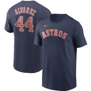 MLB ヨルダン・アルバレス ヒューストン・アストロズ Tシャツ Name & Number T-Shirt ナイキ/Nike ネイビー N199-JK【OCSL】｜mlbshop