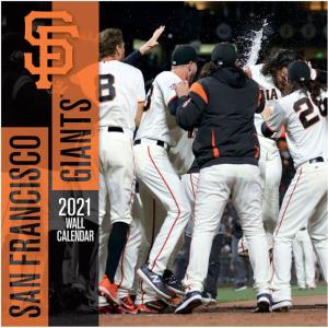 サンフランシスコ・ジャイアンツ カレンダー メジャーリーグ MLB 2021年版 チーム 壁掛け ポスター インテリア Turner｜mlbshop