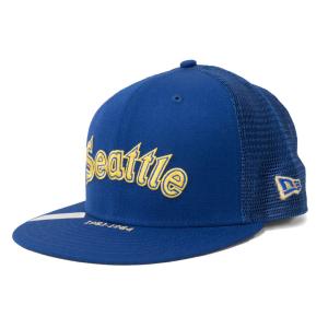 マリナーズ キャップ 帽子 ニューエラ 9FIFTY MLB アジャスタブル 1981-1984 NewEra ロイヤル｜mlbshop