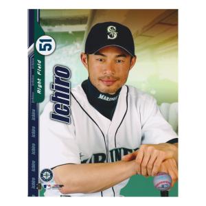 イチロー マリナーズ グッズ MLB フォトファイル Photo File 写真  Ichiro Suzuki 2004 Posed 8x10 Photo｜mlbshop