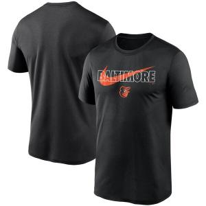 オリオールズ MLB Tシャツ ナイキ Nike ブラック メンズ 半袖 City Swoosh Legend Performance T-Shirt 21nrs｜mlbshop