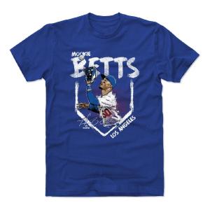 ムーキー・ベッツ Tシャツ MLB ドジャース Base T-Shirt 500Level ロイヤルブルー｜mlbshop