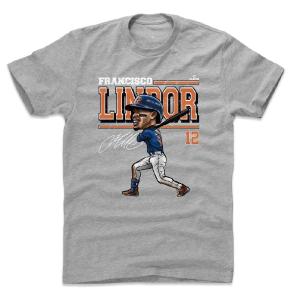 フランシスコ・リンドール Tシャツ リンドーア MLB メッツ Cartoon T-Shirt 500Level ヘザーグレー｜mlbshop