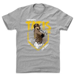 フェルナンド・タティス・ジュニア Tシャツ MLB パドレス Base T-Shirt 500Level ヘザーグレー｜mlbshop