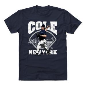 ゲリット・コール Tシャツ MLB ヤンキース Field T-Shirt 500Level True Navy｜mlbshop