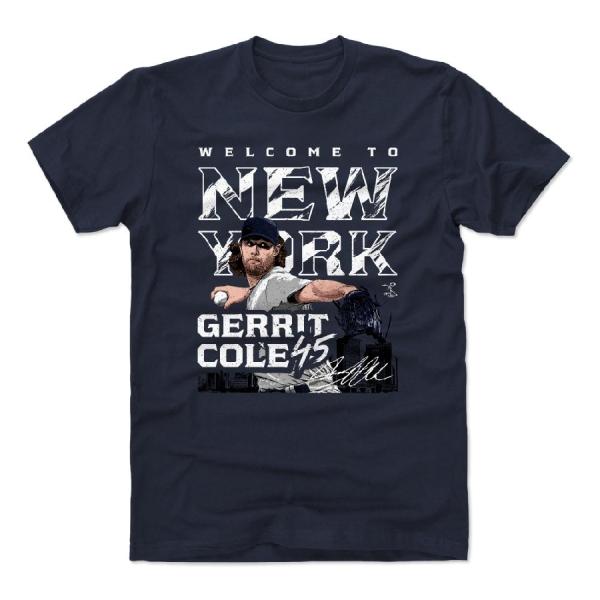 ゲリット・コール Tシャツ MLB ヤンキース Welcome To New York T-Shir...