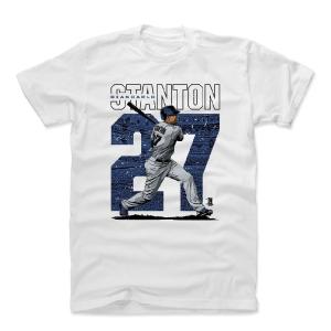ジャンカルロ・スタントン Tシャツ MLB ヤンキース Stadium B T-Shirt 500Level ホワイト｜mlbshop