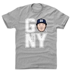 DJ・ルメイユ Tシャツ MLB ヤンキース GO NY W T-Shirt 500Level ヘザーグレー｜mlbshop