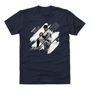 ゲリット・コール Tシャツ MLB ヤンキース Stripes T-Shirt 500Level True Navy｜mlbshop
