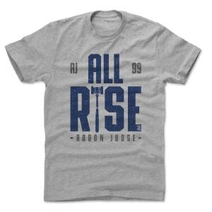 アーロン・ジャッジ Tシャツ MLB ヤンキース Rise B T-Shirt 500Level ヘザーグレー