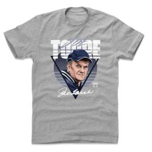 ヤンキース Tシャツ ジョー・トーリ MLB Manager Throwback T-Shirt 500Level ヘザーグレー｜mlbshop