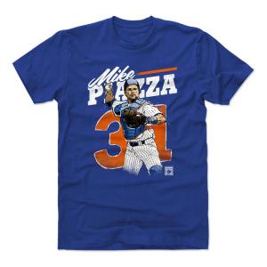 マイク・ピアザ Tシャツ MLB メッツ Retro T-Shirt 500Level ロイヤルブルー｜mlbshop