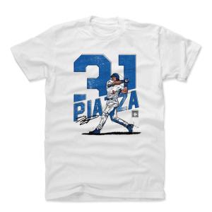 マイク・ピアザ Tシャツ MLB メッツ Swing B T-Shirt 500Level ホワイト｜mlbshop