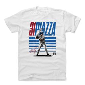 マイク・ピアザ Tシャツ MLB メッツ Starter B T-Shirt 500Level ホワイト｜mlbshop