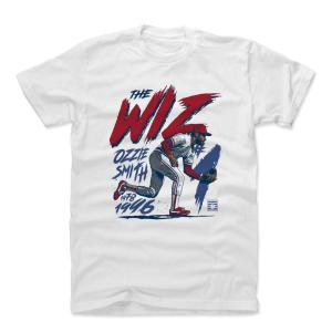 オジー・スミス Tシャツ MLB カージナルス Wiz R T-Shirt 500Level ホワイト｜mlbshop