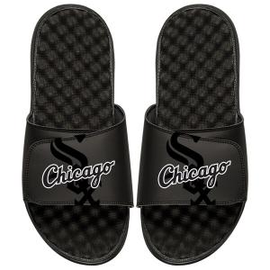 MLB サンダル ホワイトソックス Sandals Tonal Pop Slide シューズ アイスライド ISlide ブラック｜mlbshop