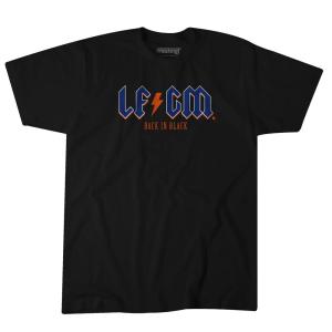 【海外限定版】MLB ピートアロンソ メッツ Tシャツ LFGM BACK IN BLACK T-Shirt Breaking T ブラック｜mlbshop