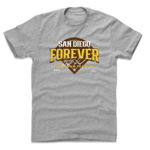 MLB フェルナンド タティス Jr パドレス Tシャツ Forever San Diego T-Shirts 500 Level ヘザーグレー｜mlbshop