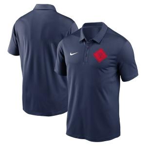 MLB ガーディアンズ ポロシャツ Team Logo Polo ナイキ/Nike ネイビー｜mlbshop