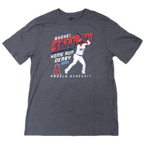 MLB 大谷翔平 エンゼルス Tシャツ オールスターゲーム2021 ホームランダービー ASG ニューエラ/New Era グレー｜mlbshop