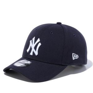 MLB ヤンキース キャップ リーグ 9FORTY ベルクロ アジャスタブル Cap ニューエラ/New Era ネイビー｜mlbshop