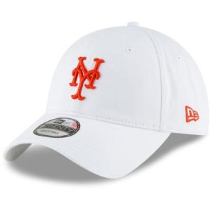 MLB メッツ キャップ Fashion Core Classic 9TWENTY Adjustable Hat 帽子 ニューエラ/New Era ホワイト｜mlbshop