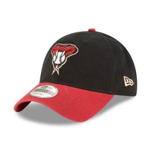 ダイヤモンドバックス キャップ MLB ニューエラ 9TWENTY コアクラシック アジャスタブル New Era ブラック/レッド｜mlbshop