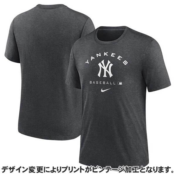 MLB ヤンキース Tシャツ 2022 選手着用オーセンティックコレクション Tri-Blend T...