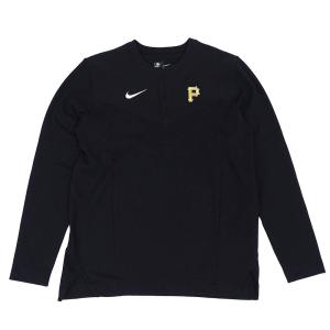 MLB パイレーツ ジャケット 2022 選手着用 オーセンティックコレクション Top ロングスリーブ UV ハーフジップ ナイキ/Nike｜mlbshop