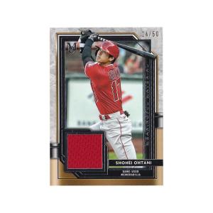 MLB 大谷翔平 エンゼルス トレーディングカード ジャージカード 限定 2021 Museum Collection Jersey Relic Patch #MMR-SO 24/50 Topps｜mlbshop