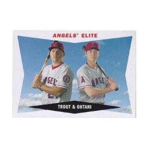 MLB 大谷翔平 トラウト エンゼルス トレーディングカード 2020 Topps Archives Angels Elite #60CC-TO Topps｜mlbshop
