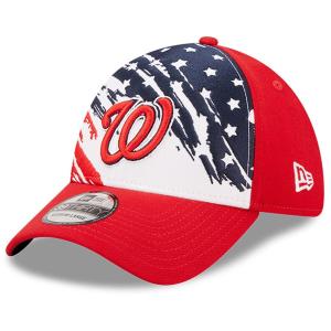 MLB ナショナルズ キャップ 2022 独立記念日 4th of July 39THIRTY フレックス ニューエラ/New Era レッド｜mlbshop