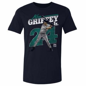 MLB ケン・グリフィー・ジュニア マリナーズ Tシャツ  Retro WHT T-Shirt 500Level True Navy