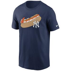 MLB ヤンキース Tシャツ Hot Dog Tee ナイキ/Nike ネイビー