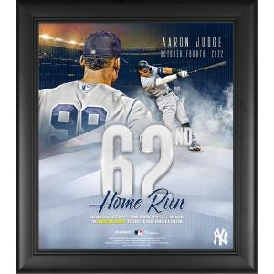 MLB アーロン・ジャッジ ヤンキース フォトフレーム Authentic HR 記録 Framed ' Collage｜mlbshop