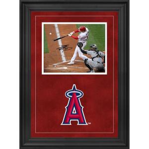 MLB 大谷翔平 エンゼルス サイン入りフォトフレーム Authentic Autographed Deluxe Framed Hitting Fanatics Branded｜mlbshop