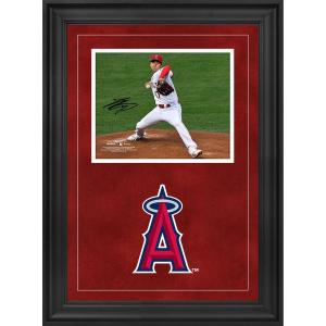 MLB 大谷翔平 エンゼルス サイン入りフォトフレーム Authentic Autographed Deluxe Framed Pitching Fanatics Branded｜mlbshop