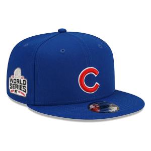 MLB カブス キャップ サイドパッチアップ 9FIFTY Cap ワールドシリーズ 2016 ニューエラ/New Era ロイヤル｜mlbshop