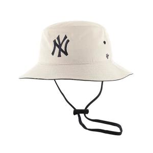 MLB ヤンキース キャップ バケットハット Kirby Bucket Hat 47Brand ナチュナル｜mlbshop