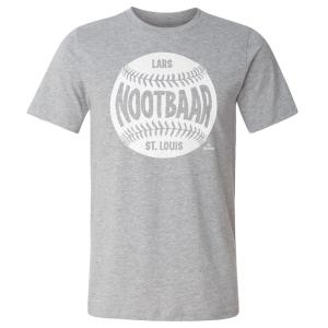 MLB ラーズ・ヌートバー カージナルス Tシャツ St. Louis Baseball T-Shirt 500Level ヘザーグレー 23wbsf｜mlbshop